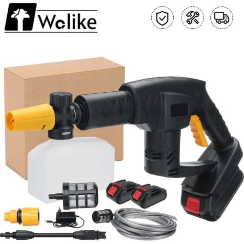 1000W 15000mAh Wireless High Pressure Car Washer Water Gun Portable High Pressure Washer Foam Generator for Makita 18V Battery