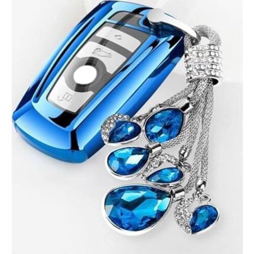 Car Key Case Cover Key Bag For Bmw F20 G20 G30 X1 X3 X4 X5 G05 X6 Accessories Car-Styling Holder Shell Keychain Protection