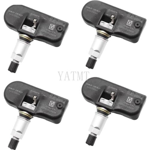 YMTMT 4 PCS Tire Pressure Sensor TPMS 04727392AD 315MHz For Chrysler For Dodge For Jeep Compass