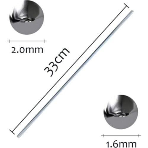 10pcs 1.6/2mm*330mm Low Temperature Welding Wire Aluminum Welding Electrode Flux Core Aluminum Electrode (no Flux) Multi-tools