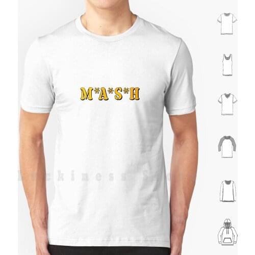 M * A * S * H T Shirt 6xl Cotton Cool Tee Mash M A S H Tv Show Show Series 4077th Mobile Army 4077 Mobile Army