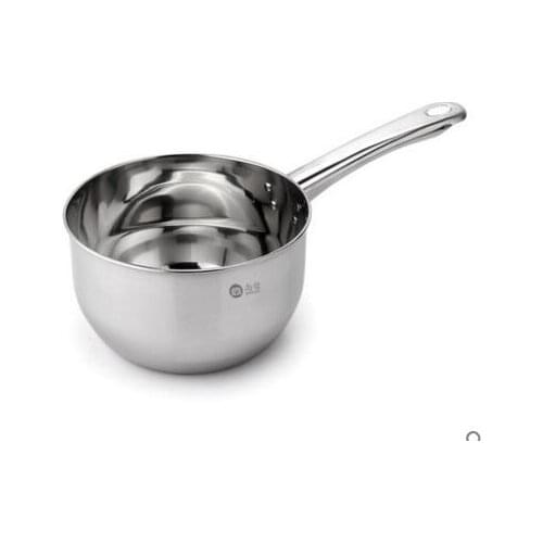 Stainless steel water scoop Kitchen thickened water spoon household long handle scoop