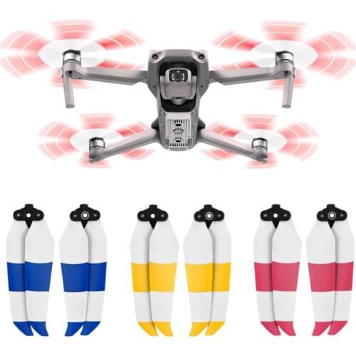 SUNNYLIFEW 1 Pair Quick Release Color Propeller Blade Spare Parts for DJI Mavic Air 2S 7238F Drone Accessories