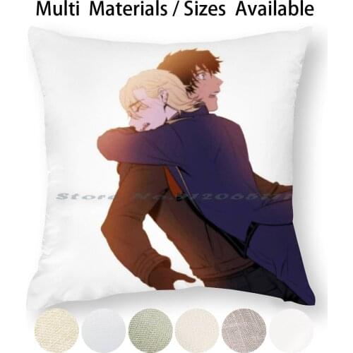 Overlord Shell Manga Bank Blood Pillow Case Throw Pillow Cover Cotton Linen Flax Anime Manga Solo Leveling Blood Bank Manhwa