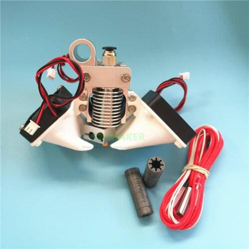 Ultimaker Original V6 hot end mount full kit metal mount holder with Solid Polymer LM6LUU DIY 3D printer aluminum alloy