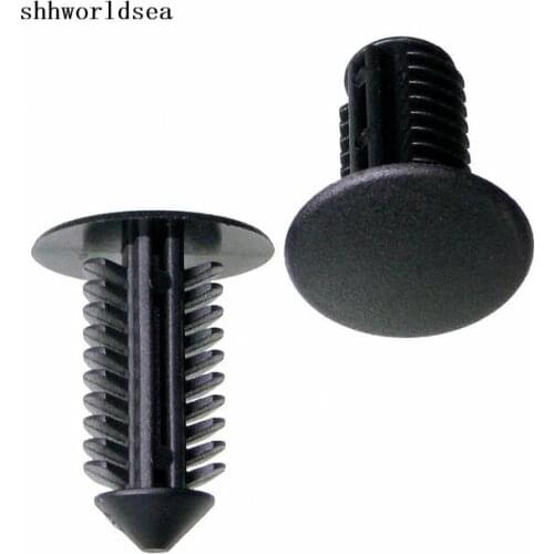 Shhworldsea auto fasteners Nylon Black Retainer DoorTrim Panel Retaining Clip for Renault#7703077153 7703077356