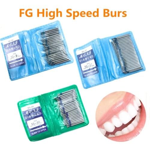 Dental Diamond Burs Drill FG Polishing Smoothing For High Speed Handpiece SR/SI/SO Series Teeth Whitening Product