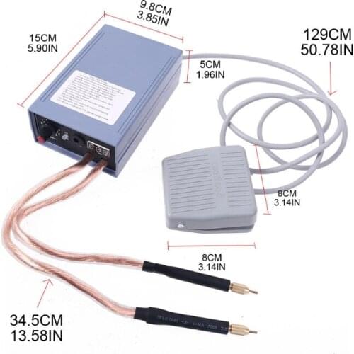 EU Portable Spot Welder 5000W LED Battery Solder Welding Machine for 18650