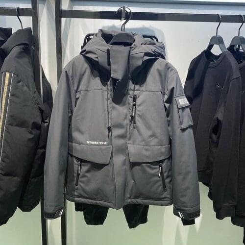 XIANSHILANG Hooded Jackets For Men