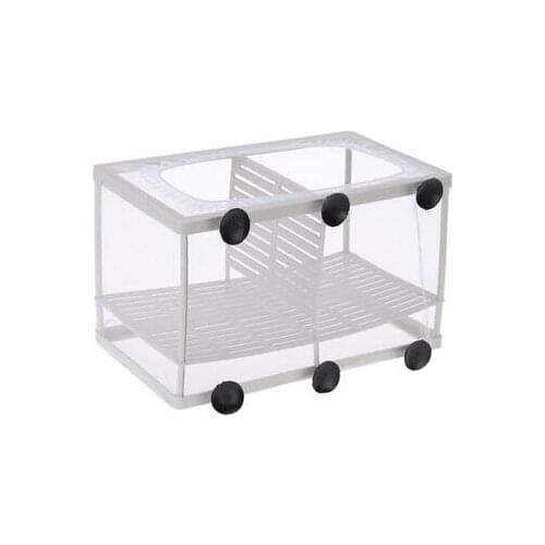 Fish Breeding Net Boxes Aquarium Hatchery Incubator Isolation Box Young Fish Box Hanging Fry Baby Fish