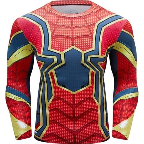 Factory Prices Men Running Fitness Rash Guard Fashion Digital Sublimation Printed Tshirt
