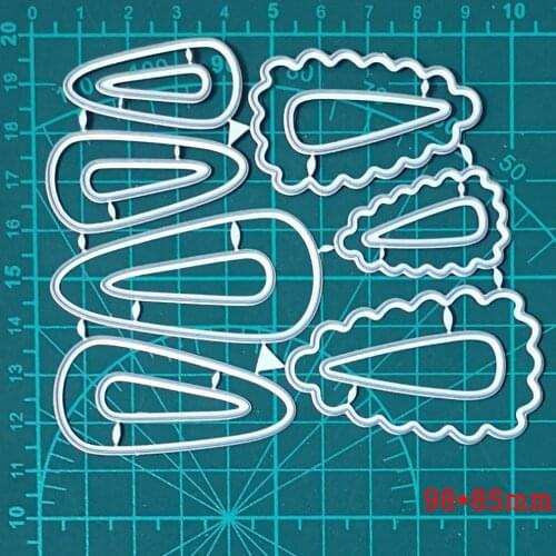 Hair Clip Headband Metal Cutting Dies For Stamps Scrapbooking Headdress Stencils DIY Paper Album Cards Decor Embossing 2020 New