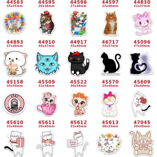 10 Pcs Cartoon Planar Resin Cabochons PR44563