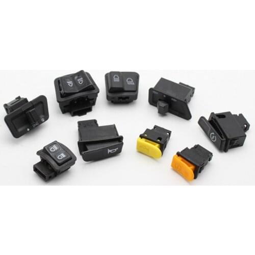 2-pin Electric Start Switch Button / Starter Switch for Scooter Moped Go-Kart E7CA