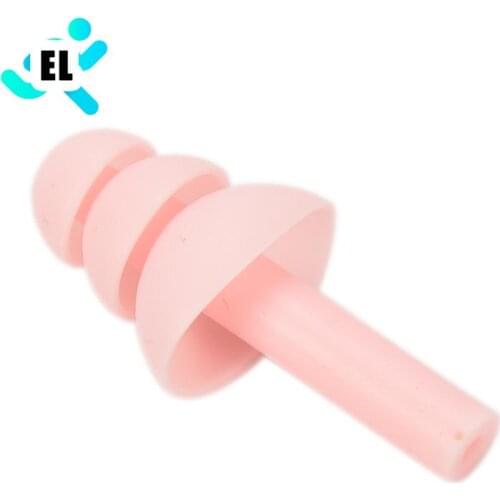 1 Pairs Diving Soft Anti-Noise Ear Plug Waterproof Swimming Professional Silicone Swim Earplugs for Adult Swimmers Children