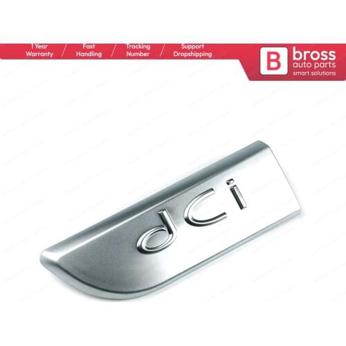 Bross BSP562-1 Chrome DCI Badge Emblem 82 00 717 150 / 8200717150 Left For Megane MK2 2002-2008; scenic MK2 2003-2009