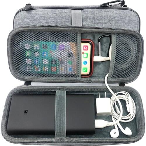 NEW Hard EVA Travel Case for Xiaomi Power Bank 3 Pro 20000mAh Mobile Powerh Charger Cover Portable Battery Power Bank Phone Bag