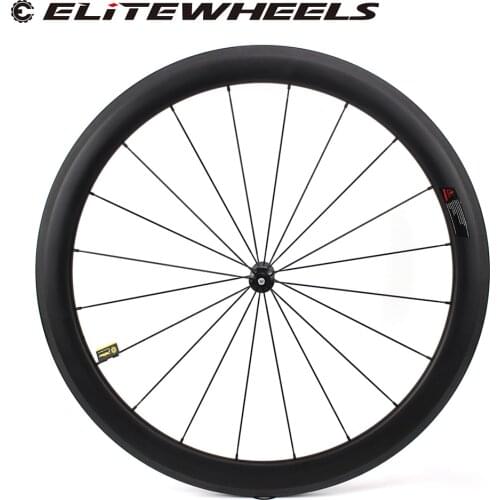 ELITEWHEELS Road Carbon Wheelset 25mm Width 50mm Depth DT SWISS 350s Hub Tubeless Carbon Road Bike Wheels With Pillar 1423 Spoke