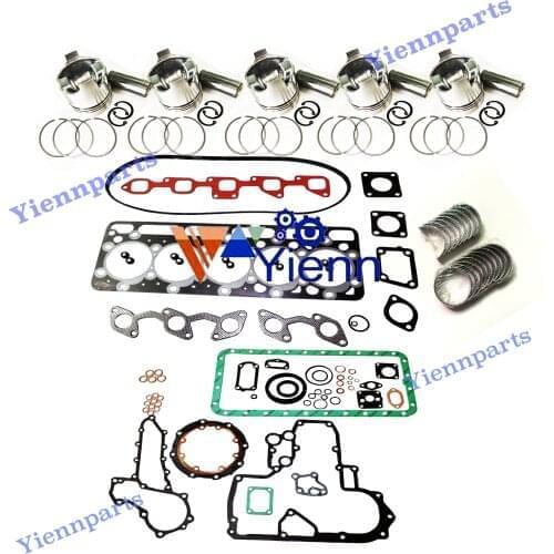 F2703 Overhaul Rebuild Kit With Gasket Kit Piston and Ring set Bearing Set For Kubota Tractor Engine Repair Parts