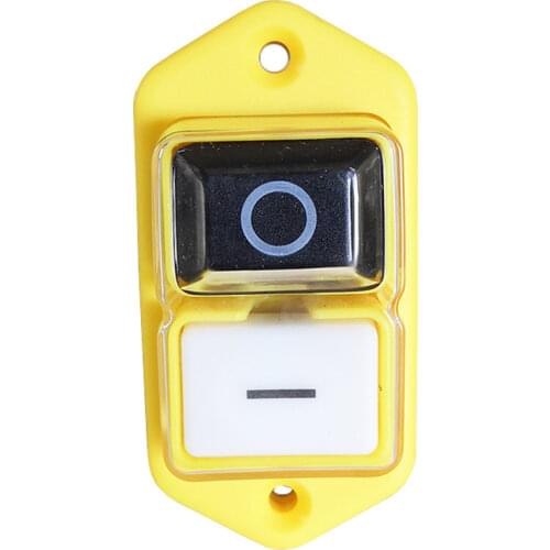 KEDU KJD17B 230V Electromagnetic Pushbutton Switch for Concrete Mixer and Lathes 5Pins Magnetic Push Button Switches