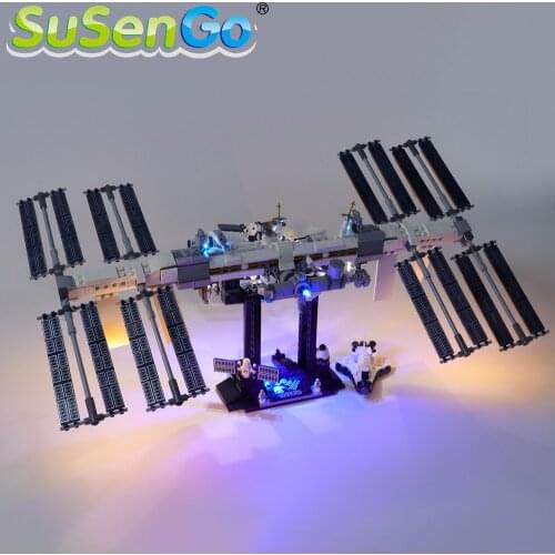 SuSenGo LED Light kit For 21321 Ideas Series International Space Station , (Model Not Included)