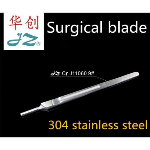 JZ medical surgical balde knife Handle stainless Scalpel No 3 #-4-#7-# 9-# DIY Cutting Tool PCB Repair Animal Surgical Knife