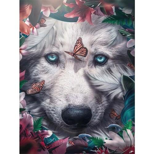 Flower DIY Embroidery Cross Stitch 11CT Kits Craft Needlework Set Cotton Thread Printed Canvas Home Decoration Dropshipping