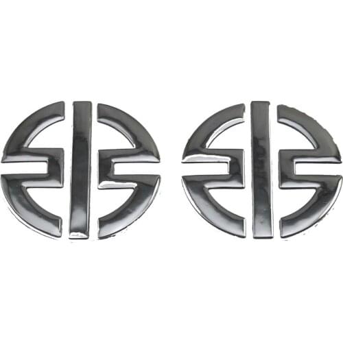 KODASKIN Motorcycle Emblem Raised 3d Sticker decals for Ninja H2R 2pieces