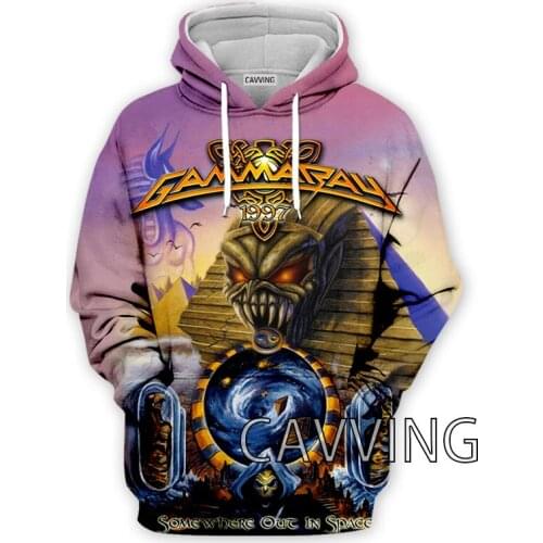 New Fashion Women/Mens 3D Print Gamma Ray Band Hoodies Hooded Sweatshirts Harajuku Hoodie Sweatshirts Tops Clothing G01