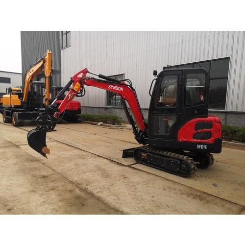 New Design Garden Construction Mini 1.8Ton Small Digger Crawler Excavator