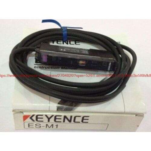 New genuine ES-M1 shielded line proximity amplifier sensor