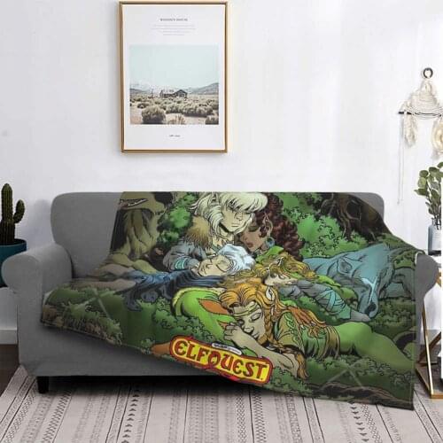 Elfquest True Peace Ii Throw Blanket Pillow And Blanket ChildrenS Plaid Slim Pillow Blankets Dog Print Blanket