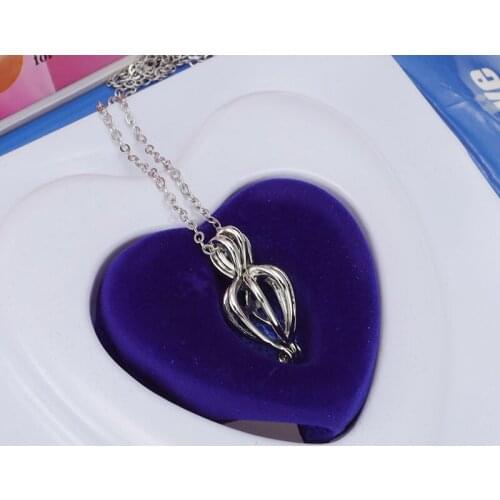 Natural Fresh Oyster Wish Pearl Pendant Necklace Charm Necklace Vacuum Can Gift Box Popular Fashion Women Jewelry Gift