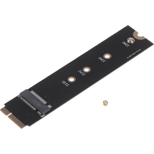 M2 SSD Adapter Connector M.2 NGFF SATA SSD Converter Adapter Raiser Riser Card For Apple 2012 MacBook Air A1465 A1466