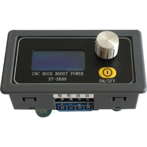 OOTDTY SK80 Adjustable Automatic Buck-boost Module Constant Voltage Current DC Digital Control Regulated Laboratory Power DIY