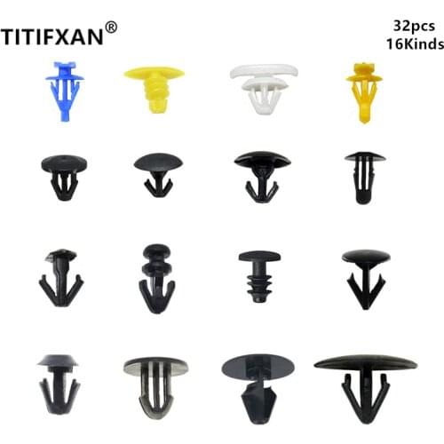 Car trim strip seal plastic fastener clips lots for HYUNDAI IX35 Solaris Skoda Opel Mokka kia sportage Audi a4 b8 volvo srt8