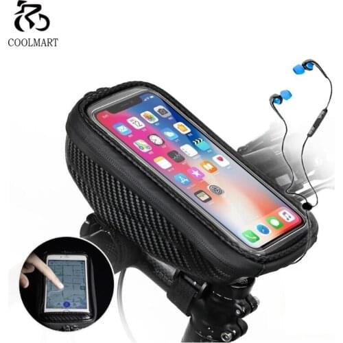 Bike Phone Bag Rainproof Bicycle Front Bag 6.0inch Touch screen Phone Case MTB Bike pack Phone Holder Top Tube Bag Bike Accessor