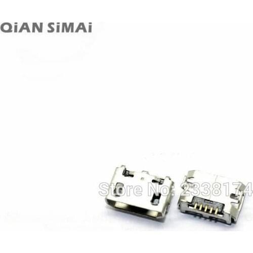 QiAN SiMAi 2pcs For Huawei P6 G610 C8815 C8816 honor 3C 3X G730 G750 G710 G700 New USB Charging charge Port Repair Parts