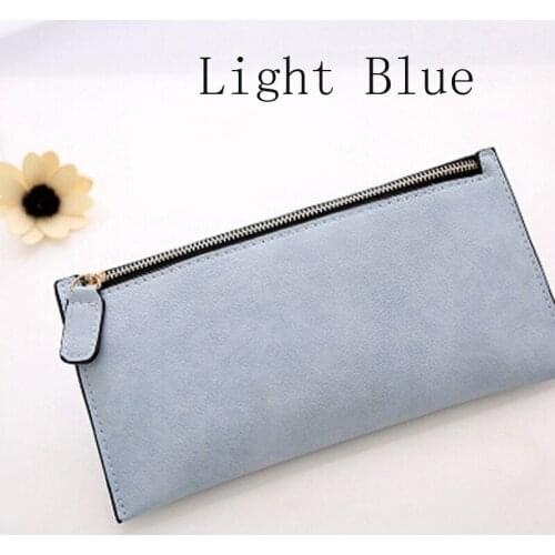 Women Purse Wallet Vintage Card Phone Storage Bag Long PU Leather Wallets Zipper Handbag Best Sale-WT