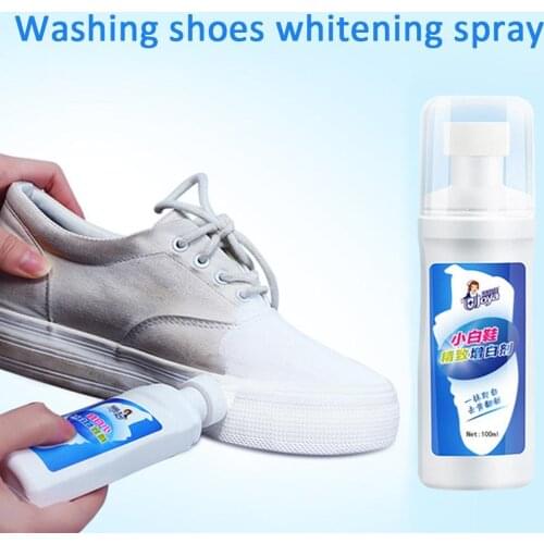 1pc White Shoes Cleaner Whiten Refreshed Polish Cleaning Tool For Casual Leather Shoe Sneakers TB Shoe Brushes