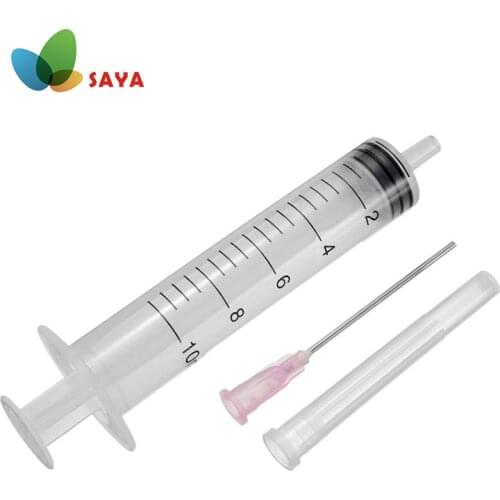 10pcs 10ML long syringe needle ink cartridge tool Printer ink Adding Fill Needle Syringes Blunt For Refilling Ink