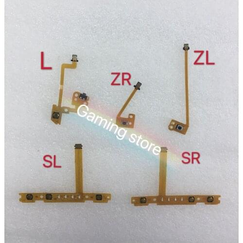 10pcs For Nintend switch N-switch NS Joy-Co Joycon controller joypad SL SR/L left button key/ZL ZR button key flex cable ribbon