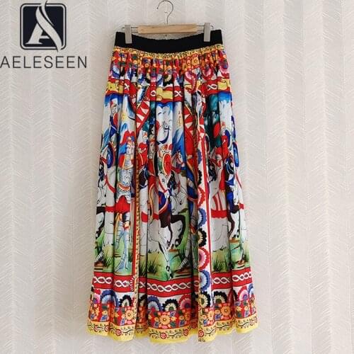 Женские юбки с высокой талией AELESEEN China At AliExpress