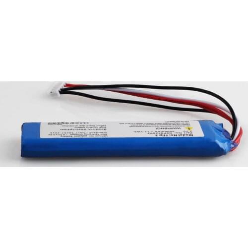 3000mah battery for JBL Flip 4 /Flip 4 Special Edition GSP872693 01 Flip 3 GRAY GSP872693