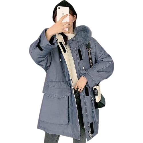 ALENGLENG Women's Parkas With A Hood