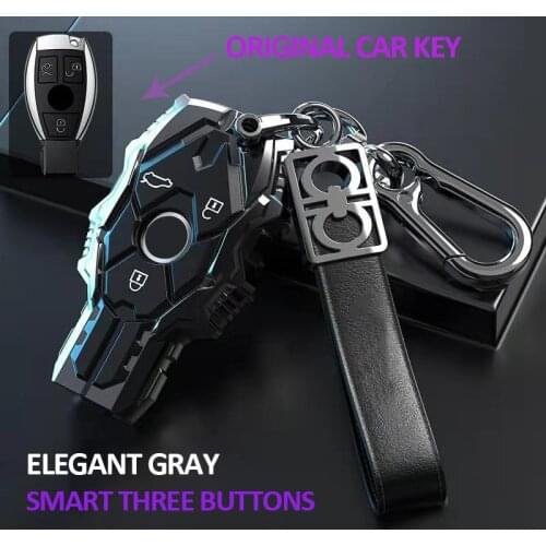 Remote Car Key Case Cover For Mercedes Benz CLS CLA GLR SLK AMG A B C S E Class W203 W204 W212 C180 GLK300 CLK W210 W211 W124