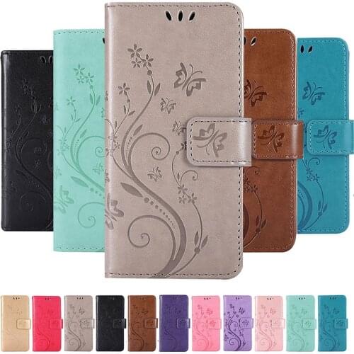 Butterfly Etui Wallet Flip Stand Case For Huawei Honor 10 Lite P40 Lite P30 Pro P20 Lite P Smart 2019 Leather Back Cover Coque