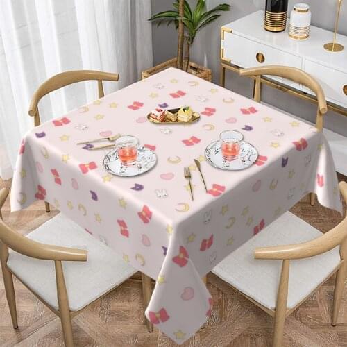 Kitty Tablecloth Cheap Retro Table Cover Banquet Printed Protector Polyester Table Cloth