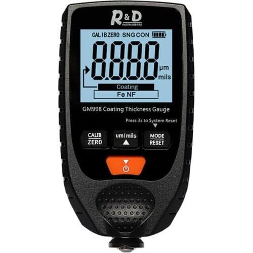 Mini Digital Thickness Gauge with LCD Display Paint Thickness Gauge Tester Tool Instruments for Car