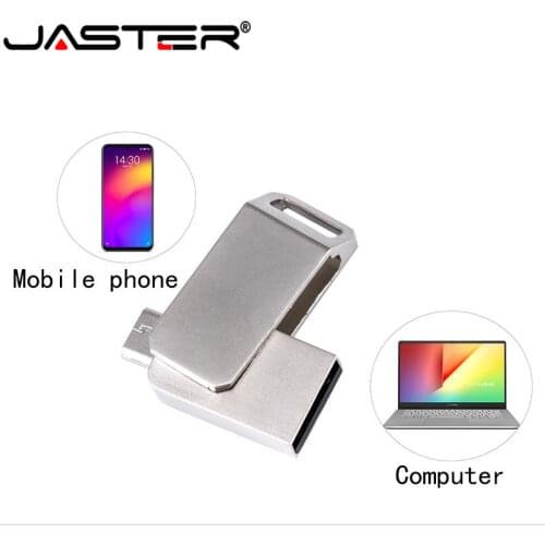 JASTER Multifunctional USB Flash Drive 128GB 64GB cle usb stick 32GB 16GB pen drive 8GB 4GB USB 2.0 Pendrive for android